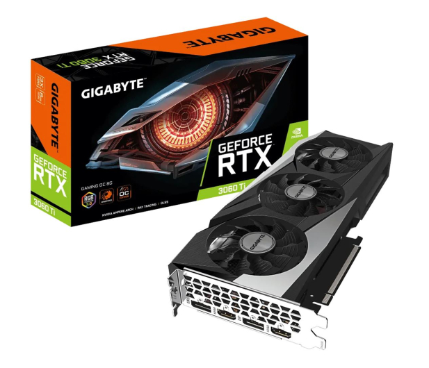 Gigabyte GeForce RTX 3060 Ti GAMING OC LHR 8GB GDDR6 - 671352 - zdjęcie